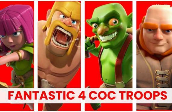 Clash of Clans Sneaky Goblin With three other Classical Characters